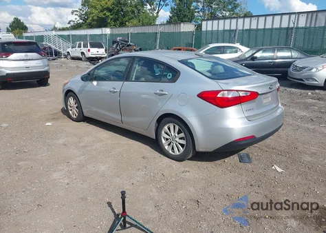 2014 Kia Forte Lx из США, поврежденный, VIN KNAFX4A62E5105906